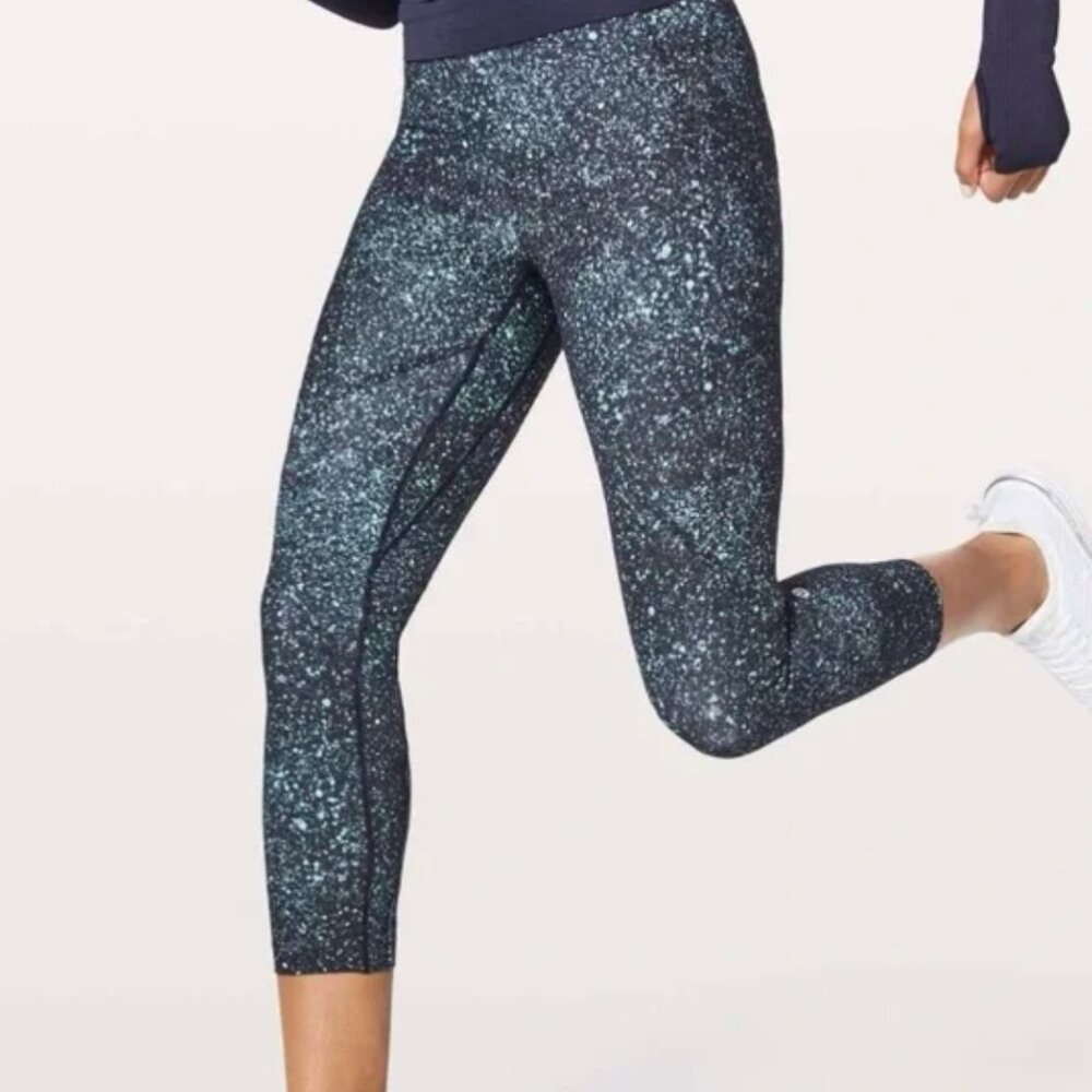 Lululemon Women's Lead The Pack Crop 23" Leggings Mineralize Multi